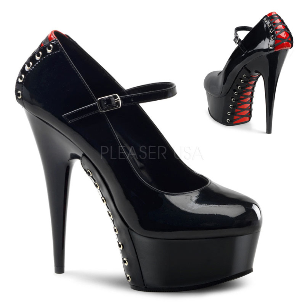 Platform Corset Mary Jane High Heel Shoes